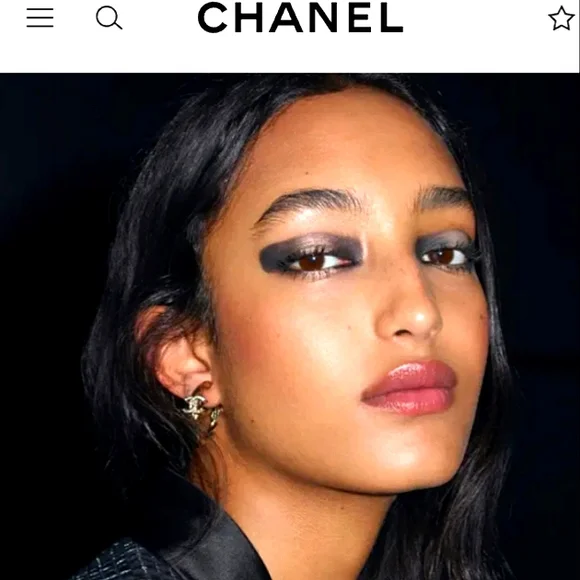 CHANEL Double Protection Creme Poudre, Metallica Eyes NWT